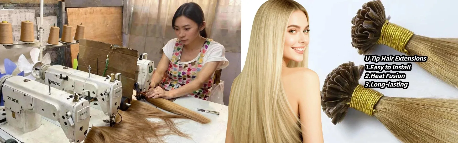 U Tip Hair Extensions