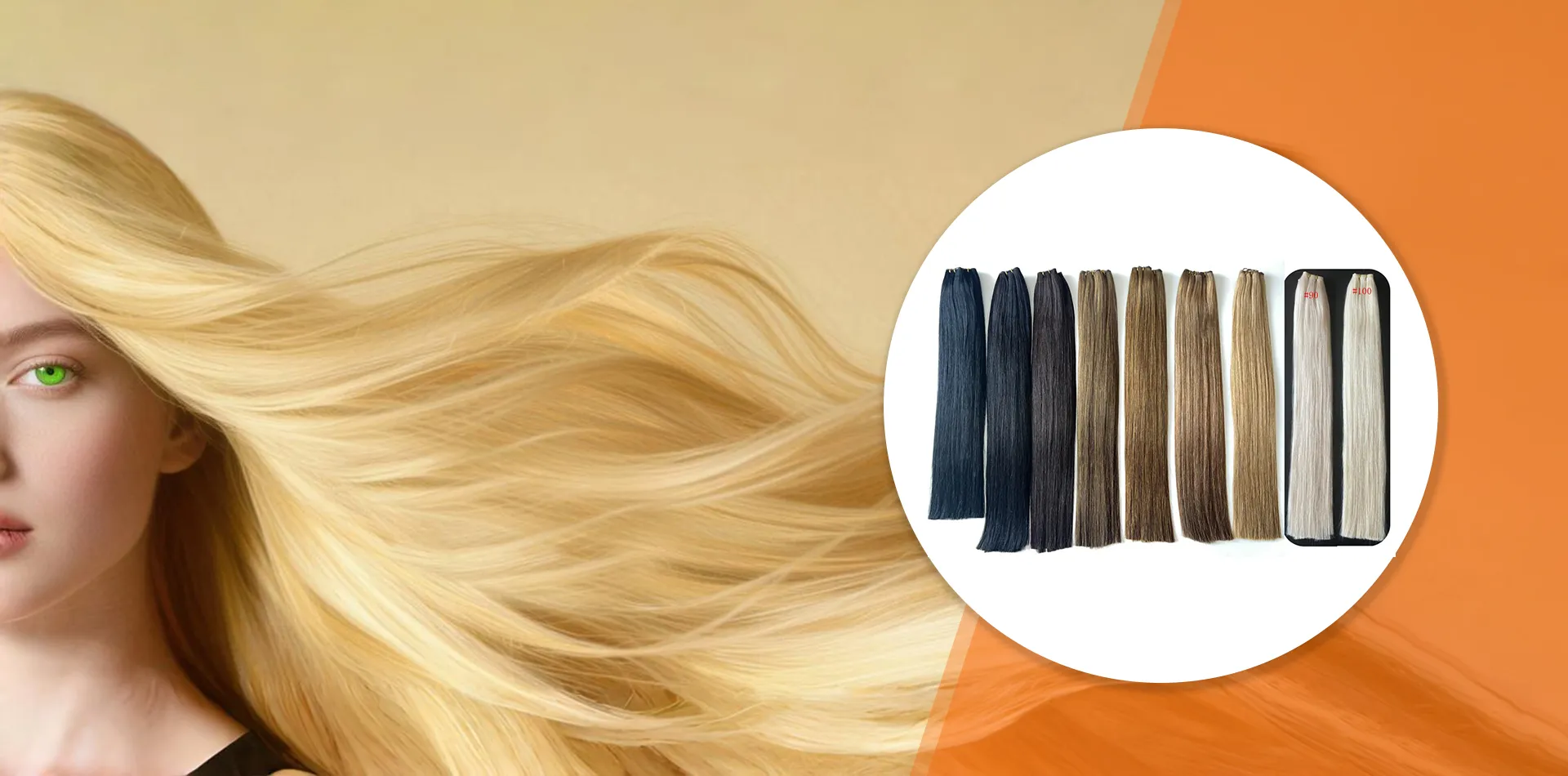 Professionel leverandør af Human Hair Extensions
