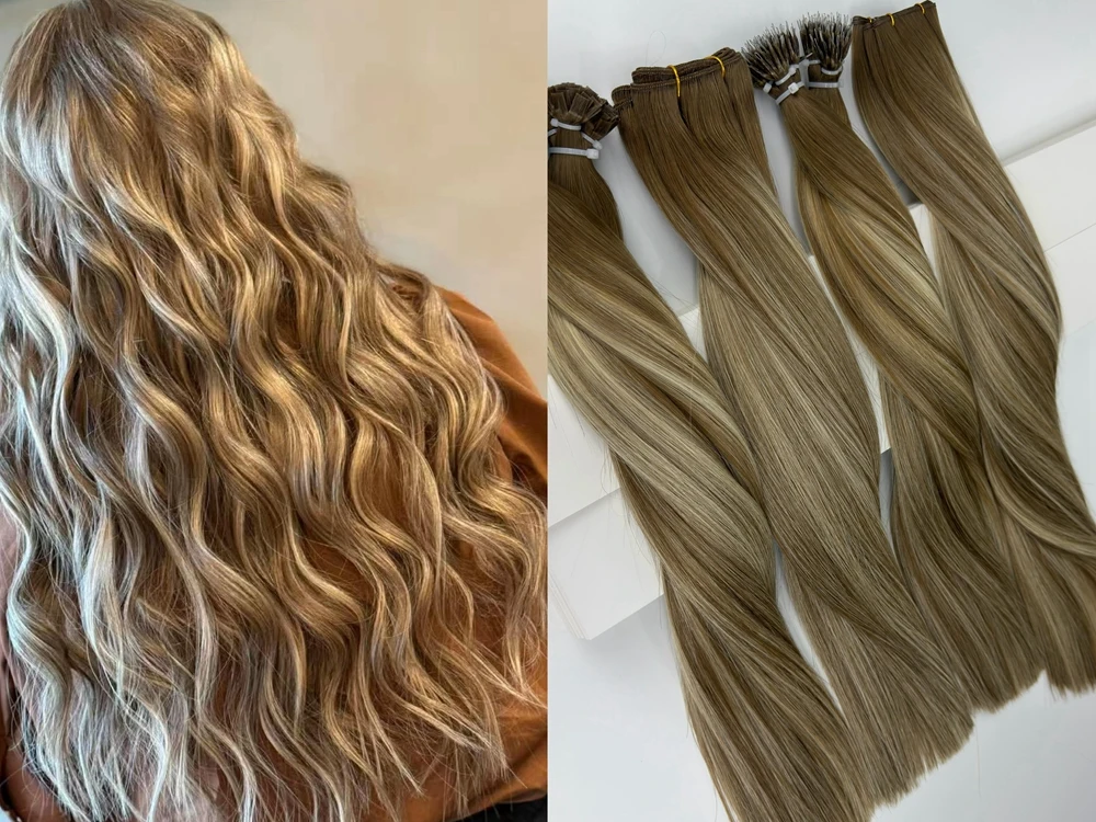 Clip-in Hair Extensions vs Permanent Hair Extensions fra professionel producent Kina