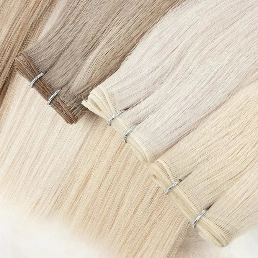 Hvad gør Genius Human Hair Wefts til et praktisk valg til naturlige, lette extensions?