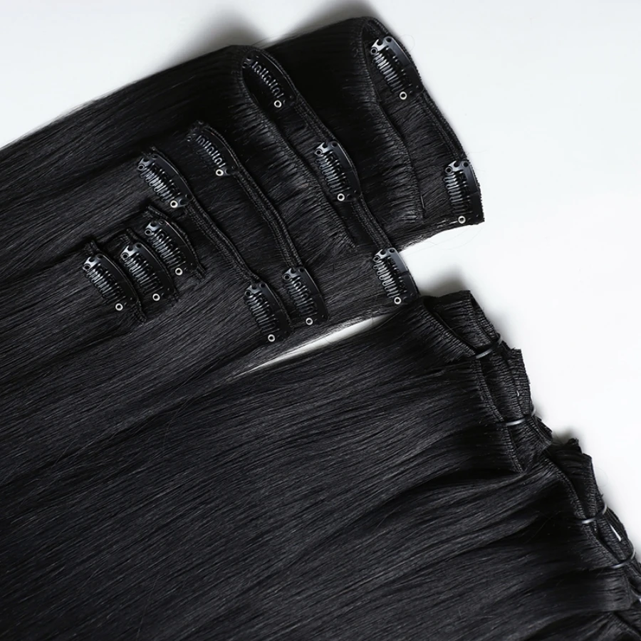 Clip in Hair Extensions Remy Human Hair