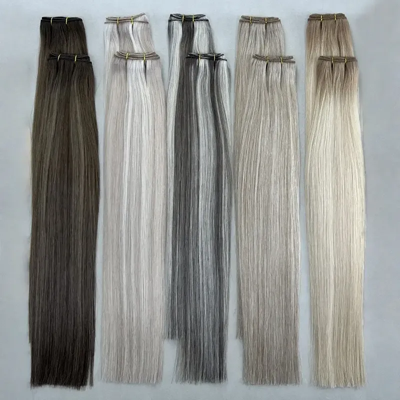 Human Hair Extension Weft