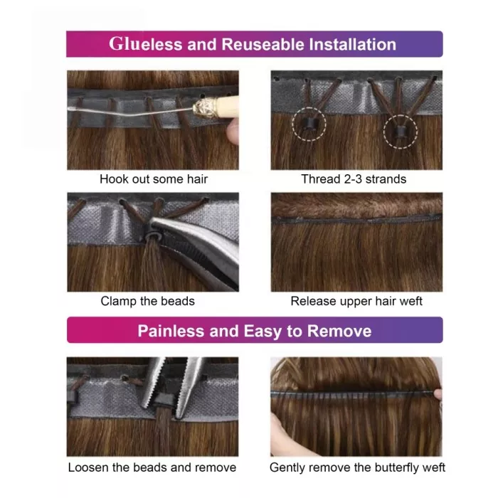 Butterfly weft