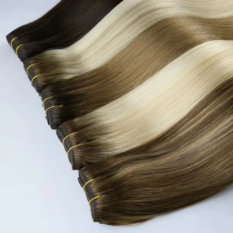 Weft Hair Extensions Menneskehår